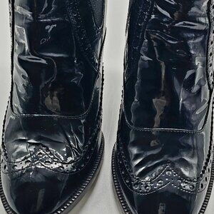 Cole Haan Bespoke 1928 Booties 7B Oxford Wingtip High Heel Bootie
